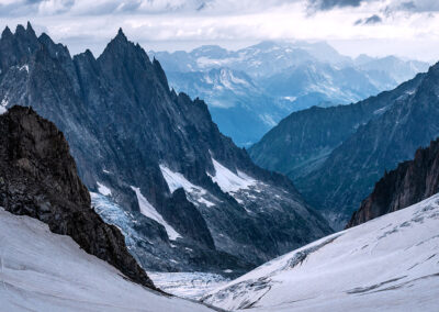 Mont Blanc, ledovec, sníh